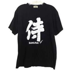 Kyoto Julin Co Samurai Short Sleeve T Shirt Black Mens Medium